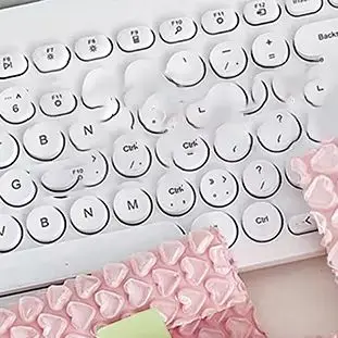 5pcs Pink And Rose Love Bubble Bag Gift Protection Bag Envelope Mail Bag Bubble Bag