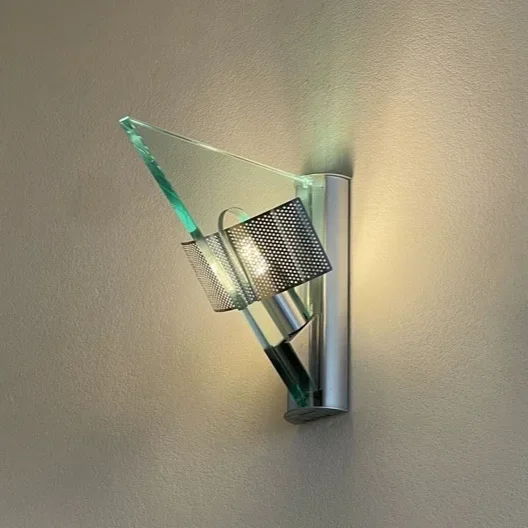 

Italian medieval angel wings glass wall designer clothing