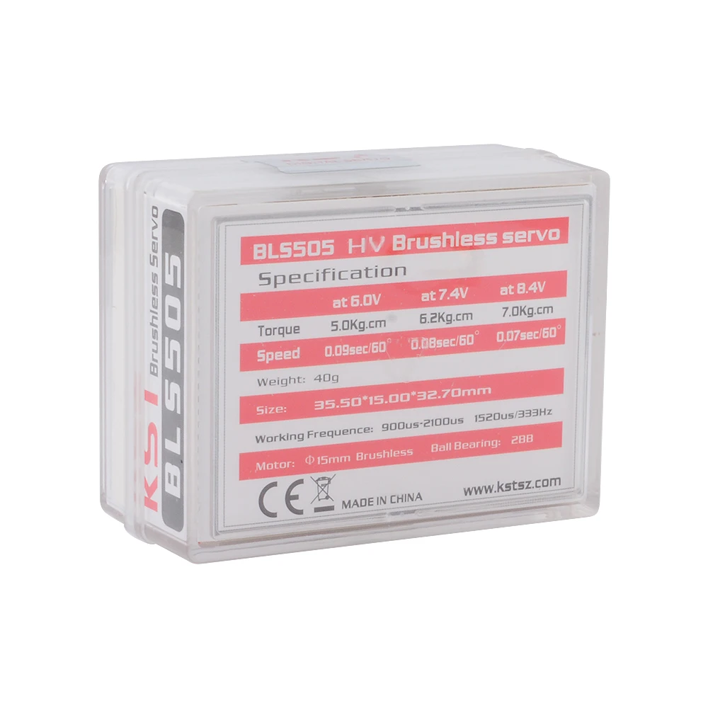KST BLS505 8,4V 7kg 0,07sek Bürstenloser HV-Servomotor für Heli 500 Cyclic – Detail 14