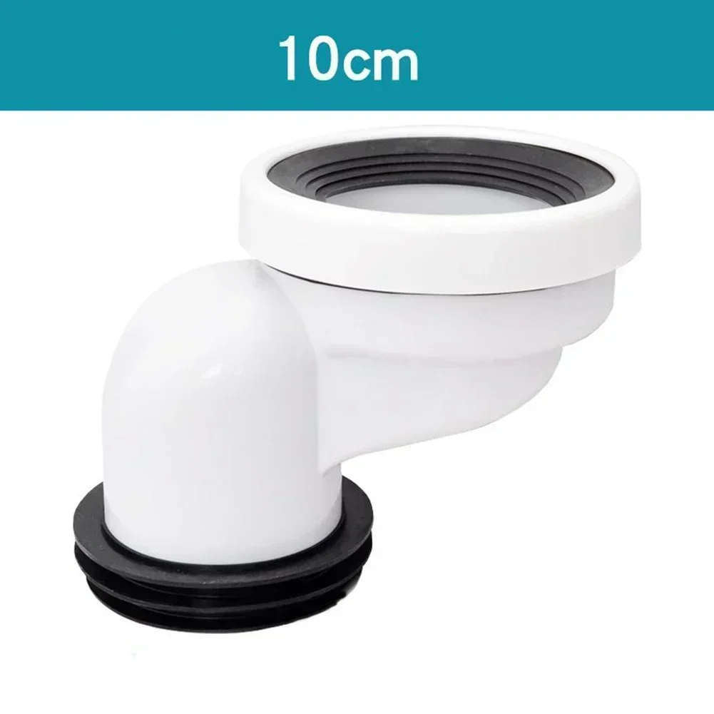 Connettore Per WC In PVC Offset 100 Mm – Tubo Disallineato Liscio Per Scarico E Collegamento Sanitario