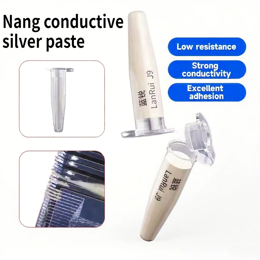 

J9 Nano Conductive Silver conductivity and adhesion high temperature resist Paste for Precision Electronic Repair