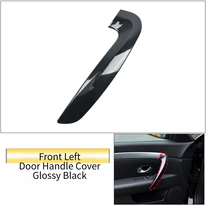 

Replacement Interior Door Handle Cover For Renault For Laguna III 2008 2009 2010 2011 2012 2013 2014 2015 Left Right Side