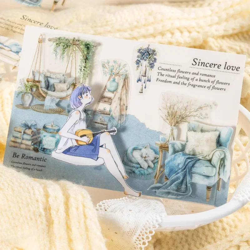 家の造園用の粘着性のペットテープ,暖かい裏地,緑の植物スペース用品,スクラップブック,60mm x 2m, 1ロール