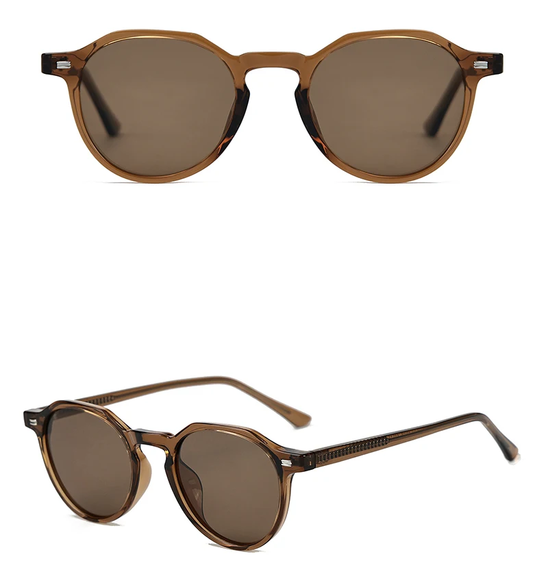 Kachawoo Polarisierte Sonnenbrille für Herren, Leopardenmuster, grüner TR90-Rahmen, Acetat, modische Sonnenbrille, Damen, Unisex, Sommerbrille, Reisen – Detail 7