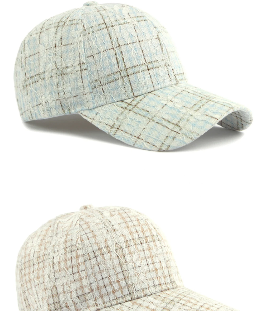 HT5085 Frühling Sommer Sonnenkappen für Herren und Damen 2026 Neue Spitzen-Baseballkappe Unisex Verstellbare Snapback-Kappe Atmungsaktive Baseballmütze – Detail 6