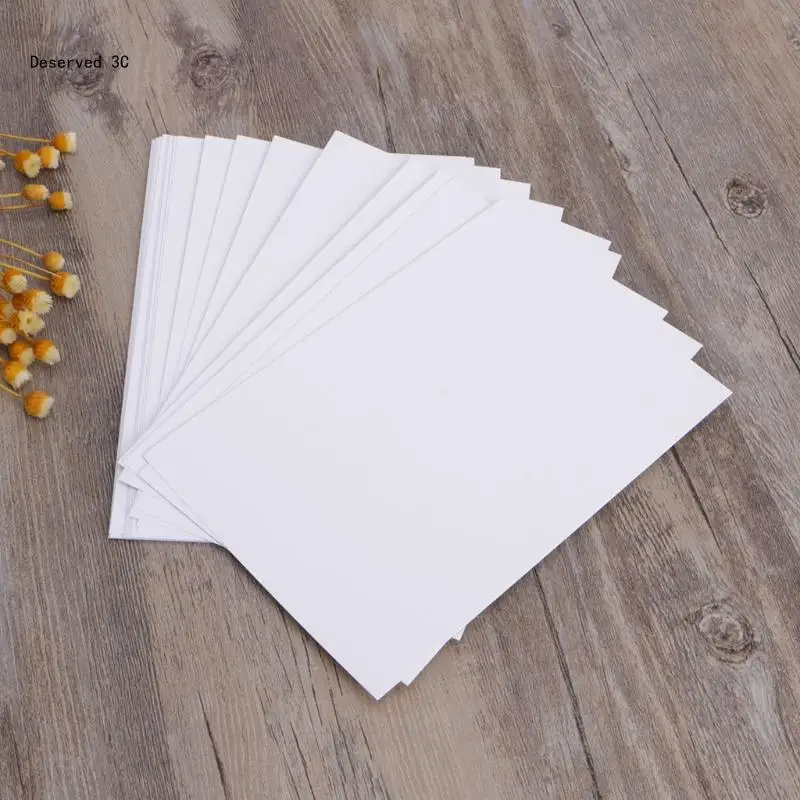100 Sheets High Gloss glossy Photo Paper Water-resistant Quick Dry