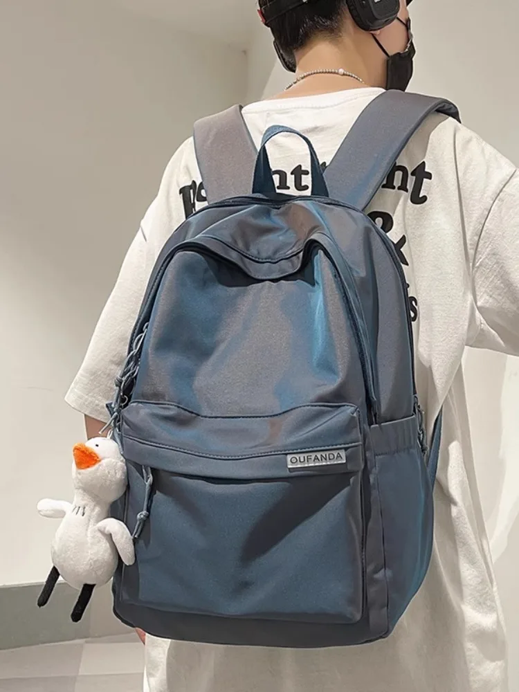 rouje-dsyle-large-capacity-backpack-unisex-student-school-bag-double-shoulder-trendy-commuter-style-soft-handle-waterproof