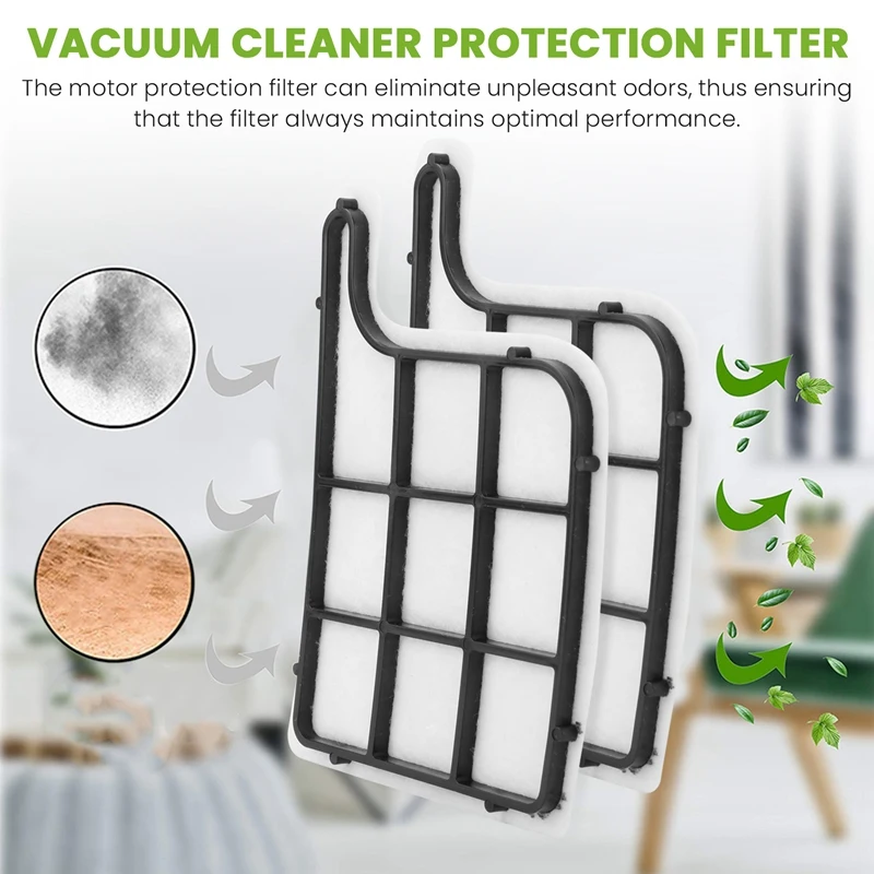 3 Pieces Motor Protection Filter Protection Filter Filter Suitable For Vorwerk Kobold VK 135 And 136