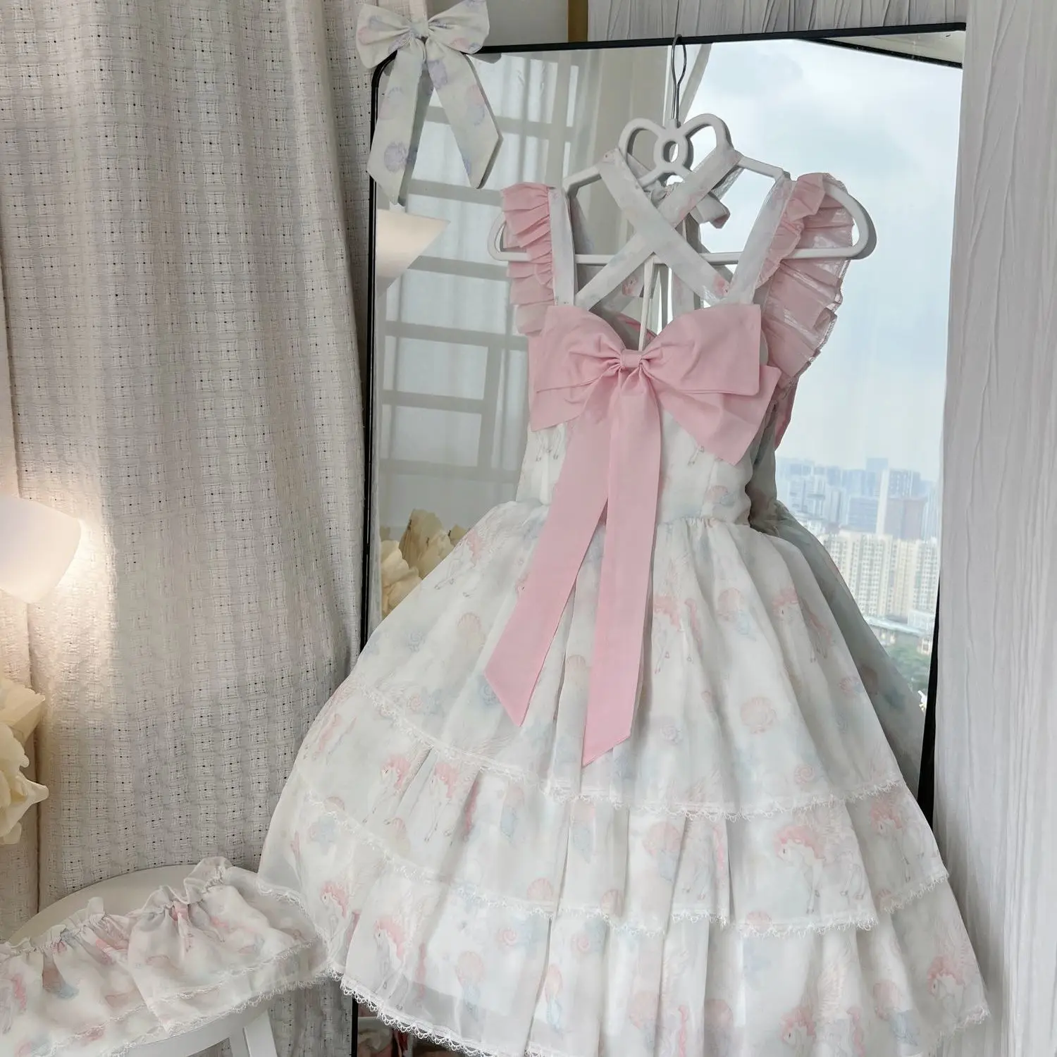 

Japan Lolita Soft Girl JSK Summer Dress Lolita Suspender Dress 2026 New