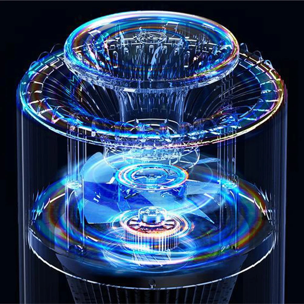 

Compact Air Purifier For Small Spaces White And Black Indoor Air Cleaner Efficient Air Cleaning Healthy Indoor Environment