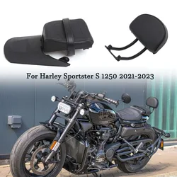 Black Motorcycle Short Passenger Sissy Bar Rear Backrest Seat Kits For Harley Sportster S 1250 S RH 1250 S 2021 2022 2023