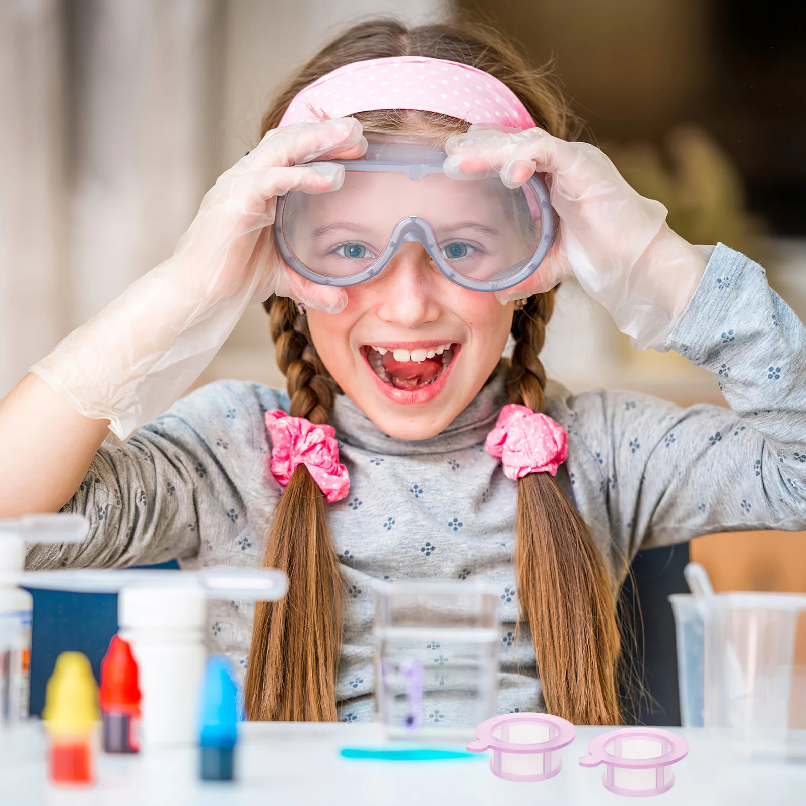 

2pcs Disposable Cell Strainers 40Μm Laboratory Filter Tools Cell Sieve For Lab Experiment Lightweight Smooth Edge Lab