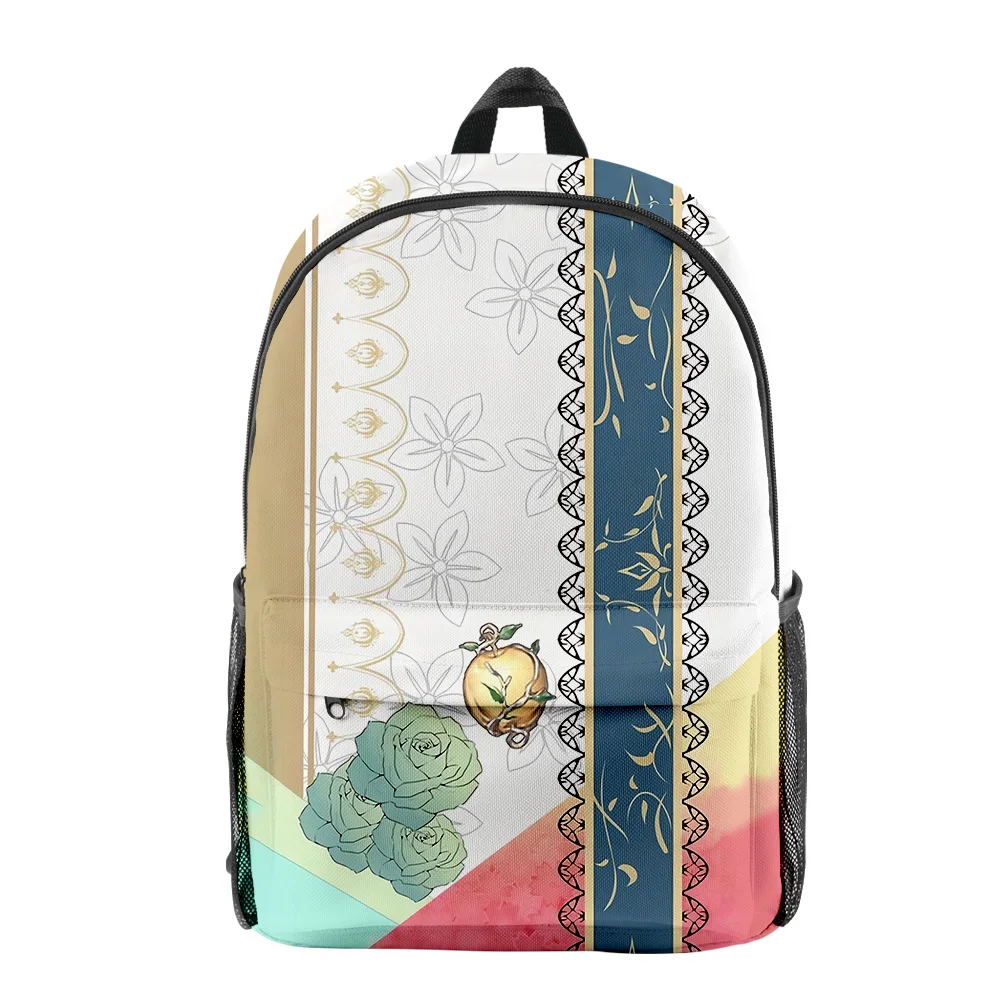 

Classic Hololive VTuber Ceres Fauna pupil Bookbag Notebook Backpacks 3D Print Oxford Waterproof Boys/Girls Travel Backpacks