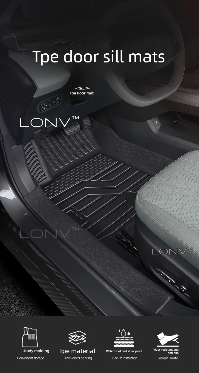 For Changan EADO PLUS 2026 2027 2025 TPE Car Floor Mats All Weather Waterproof Non Slip Interior Floor Liners Accessories