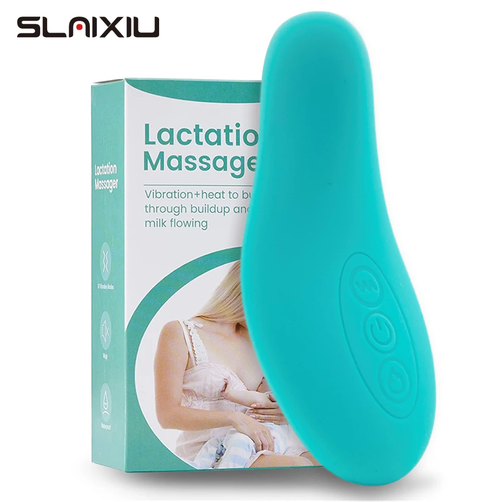 

Warming Lactation Massager for Breastfeeding Nursing Pumping Support for Clogged Ducts Mastitis Engorgement Milk Flow