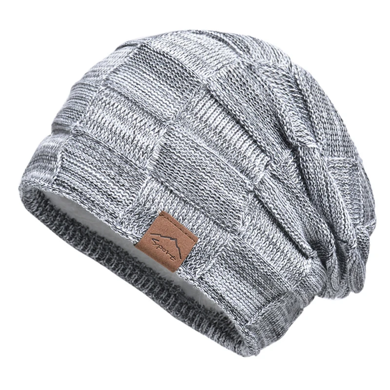 Vielseitige Strickmütze aus Plüsch in verschiedenen Farben für Herbst und Winter mit warmer und modischer Pullovermütze, europäischer und amerikanischer Winterh – Detail 12
