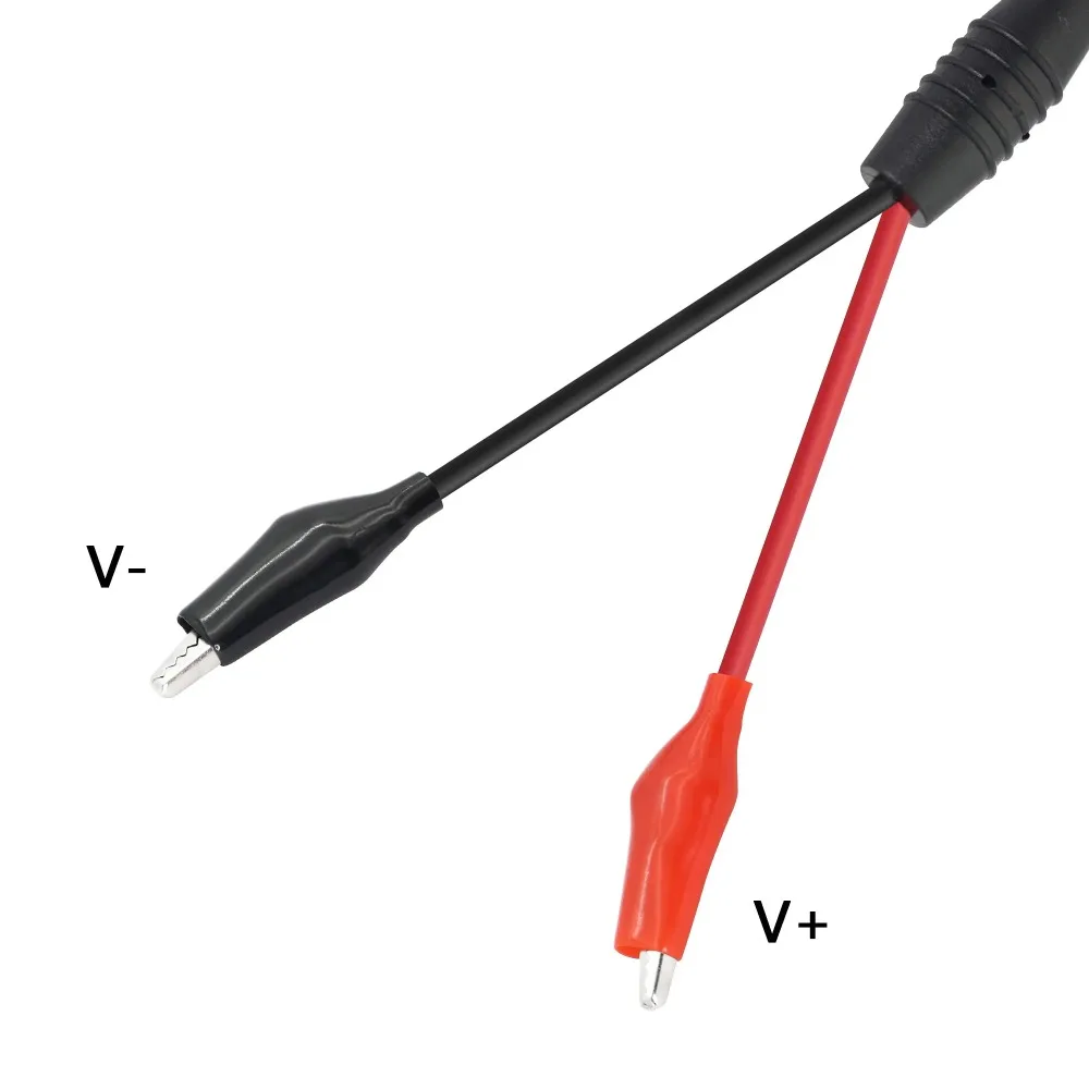 Alligator Clip Test Leads 25CM DC Power Plug Adapter Cable 5.5 X 2.1mm for Electronics Battery Testing Repair Tool Kit Cable