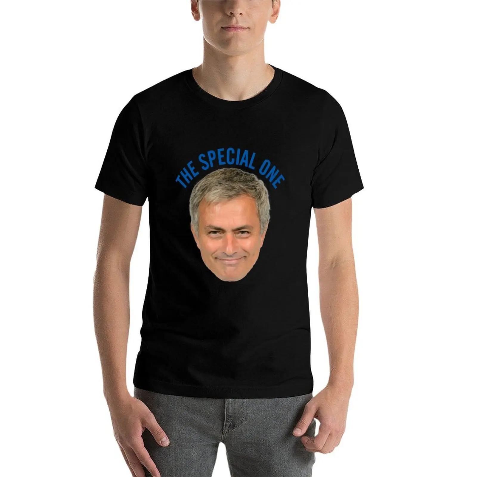 

Футболка MOURINHO :: THE SPECIAL ONE, мужские футболки, хлопковые забавные футболки, мужская футболка