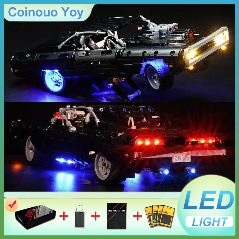 

LIGHT For LEGO 42111 Dom's Charger Block DIY Toy (NO Blocks Model,Only LED Light) Light Set Kid Gift