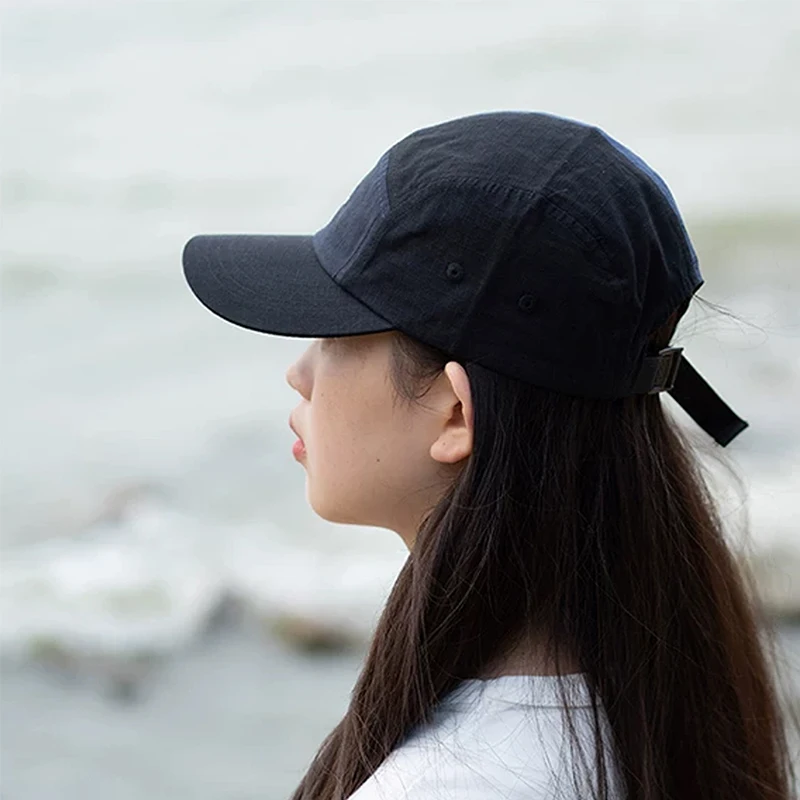 الرجال والنساء الربط العالمي اللون خمس قطع البيسبول عمال نمط الشارع منقار البط قبعة التسوق الاستخدام اليومي #1