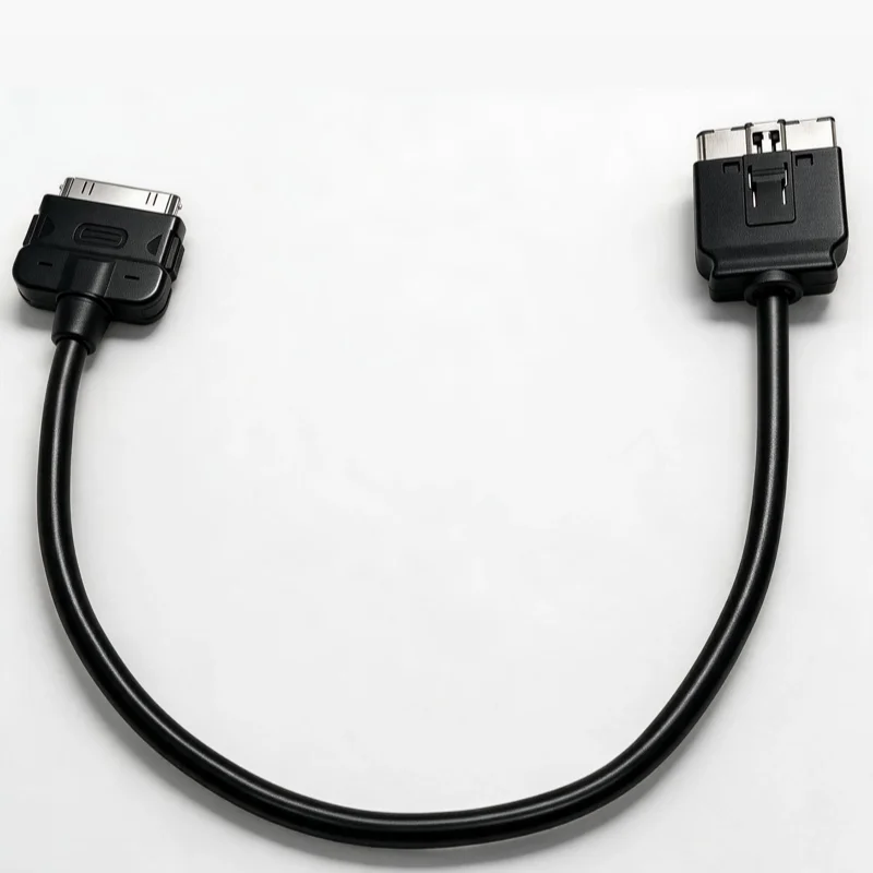 Compatible with Land Rover Range Rover, Discovery 4, and Jaguar; iPod Multimedia Interface to 30-Pin Data Cable, - view 2