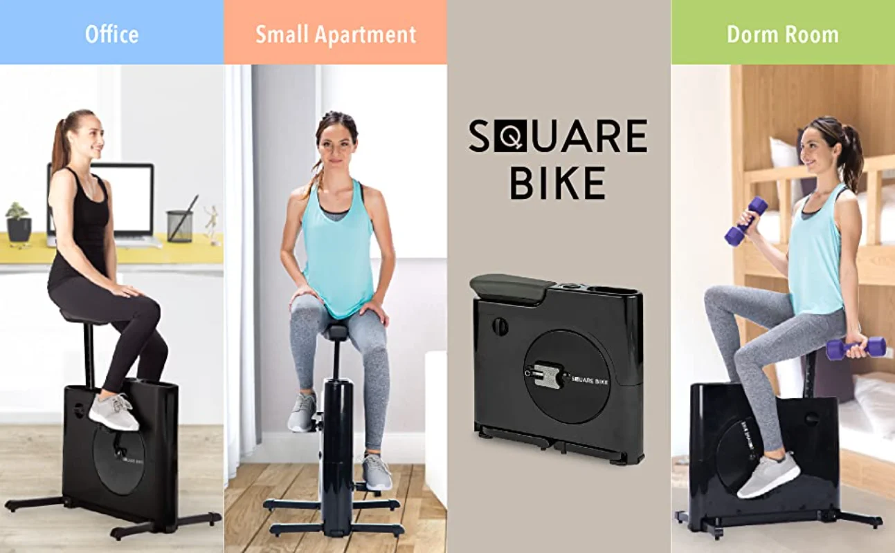 Household high quality mini white home and office exercise bike