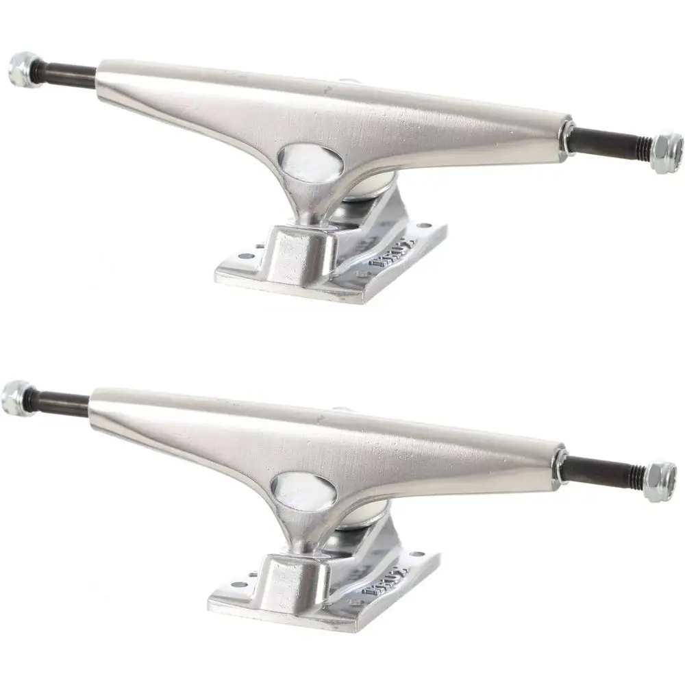 

Polished Silver Skateboard Trucks, 8.25 Width, K5 Stand