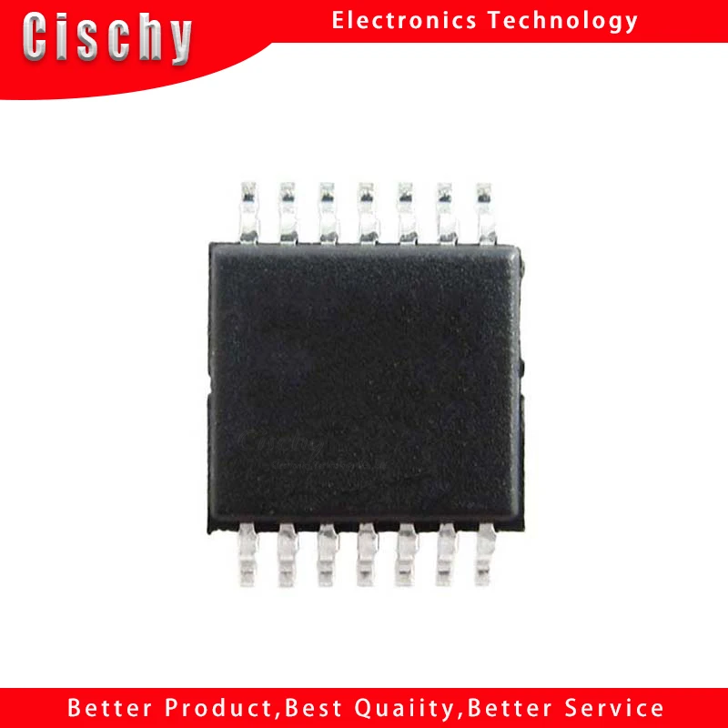 10PCS/lot 74HC74PW 74HC74 TSSOP14 Dual D-type flip-flop with set and reset; positive-edge trigger IC CHIP In Stock