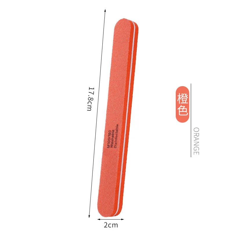 1 pz Lima per unghie Strumenti per lucidatura su sette lati Manicure Pedicure Lucidatura Levigatura Buffer Strisce Lucidatura Pedicure Strumenti per manicure