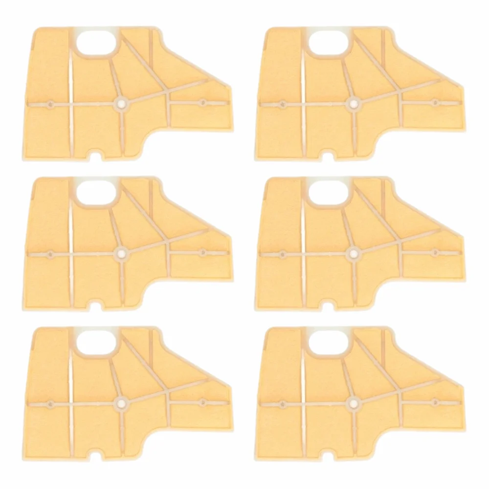 6PCS Plastic Air Filter Cleaner Compact Beige Chainsaw Air Filter Easy to Install for STIHL 070 070av 090 090av