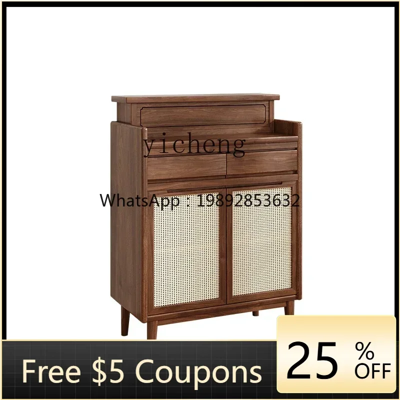 

rattan table incense case household solid wood altar modern simple living room Buddhist terrace