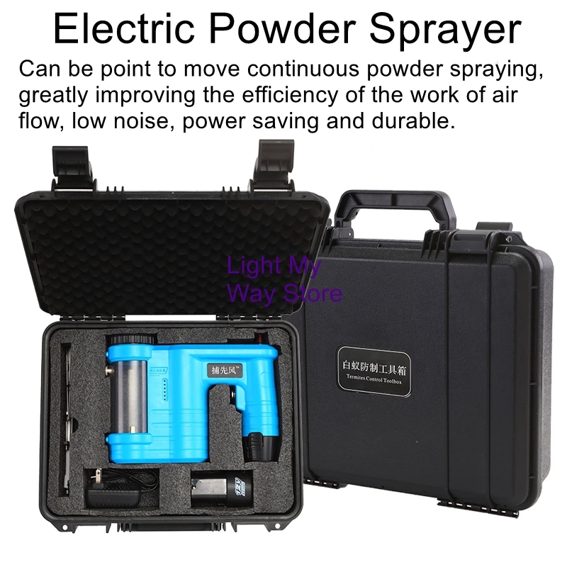 

Electric Termite Sprayer Cockroach Killer Dry Powder Sprayer Termite Exterminator Tool Kit