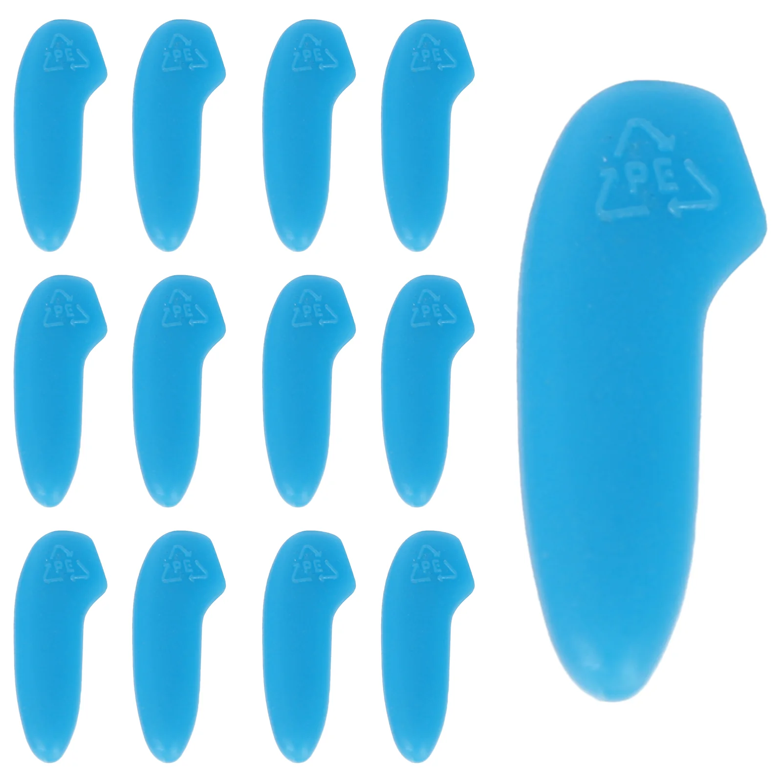 

50 Pcs Ring Tip Guard Knives Sleeve Protectors Fit Breaking Cover Work Fingertip