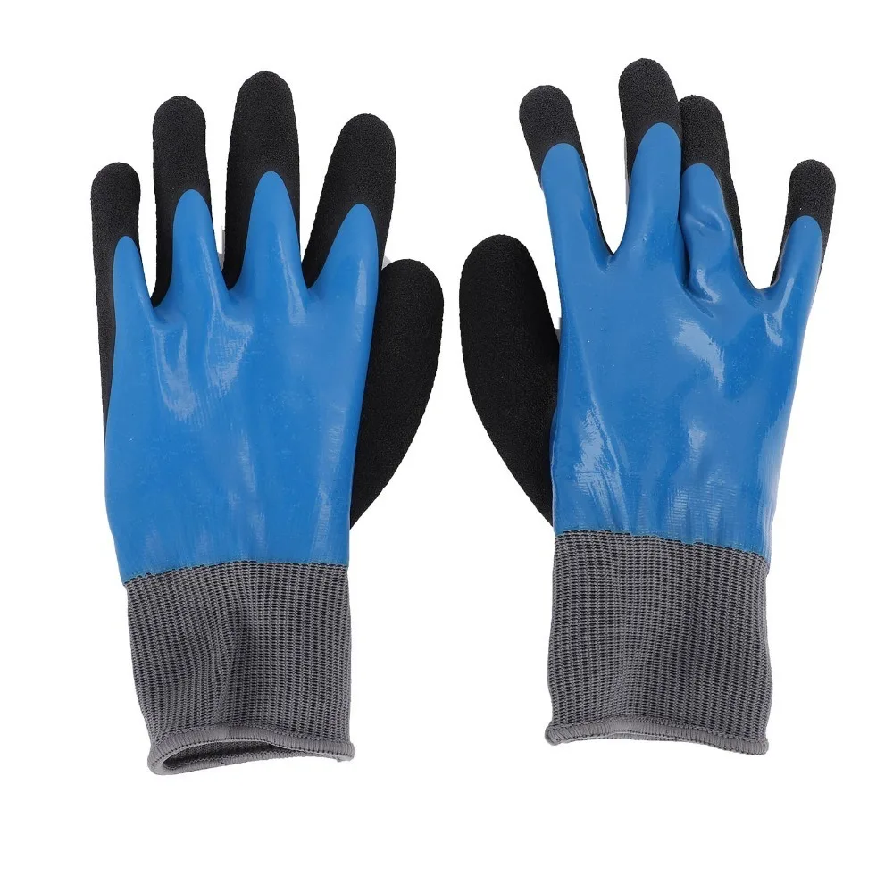 

1 Pair Nitrile dipped material Electrical Insulated Gloves Thin lightweight style Double side coated Electrician Safety Gloves
