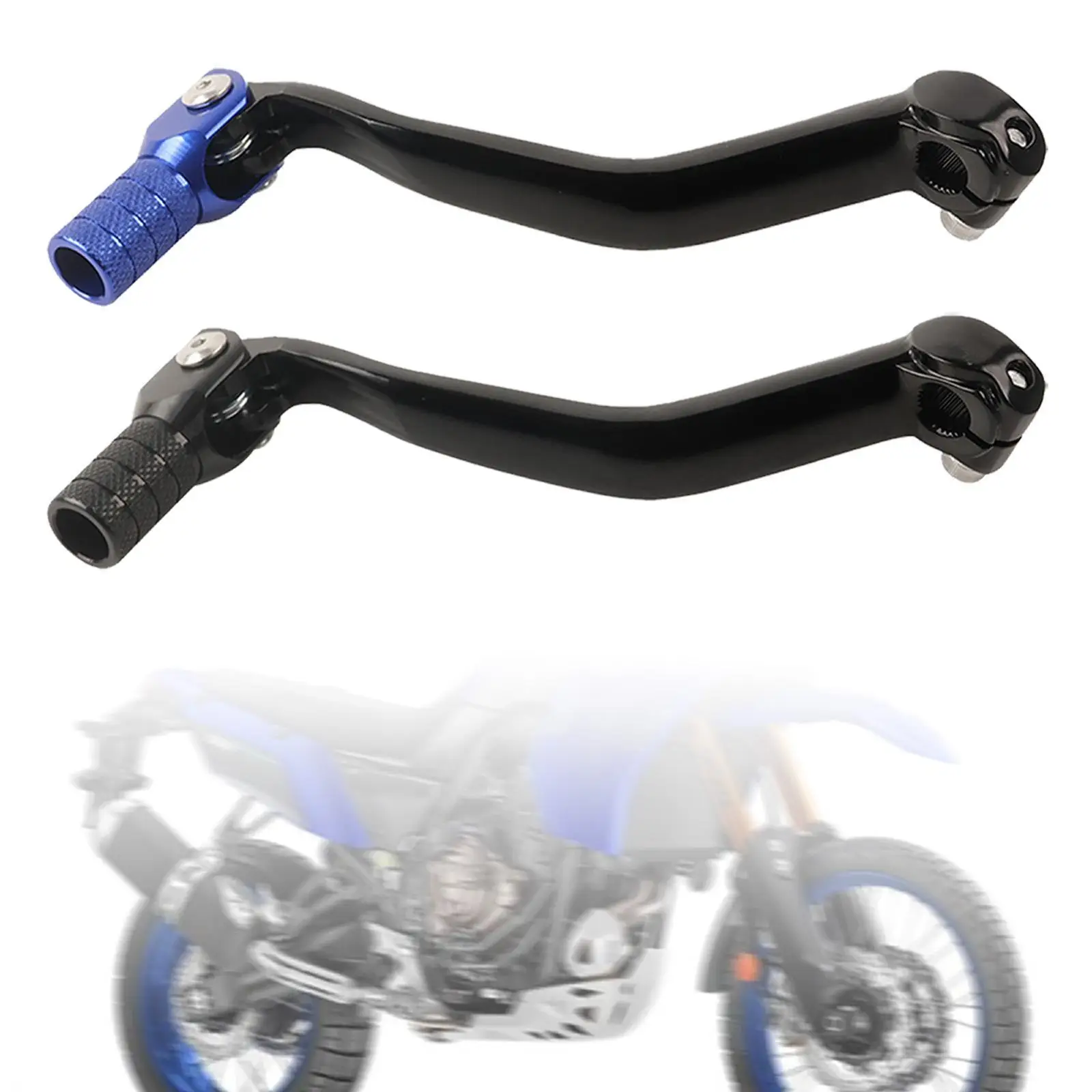 

Speed Shifter Folding Motorcycle Sturdy Adjustable Portable Black for Yz250F
