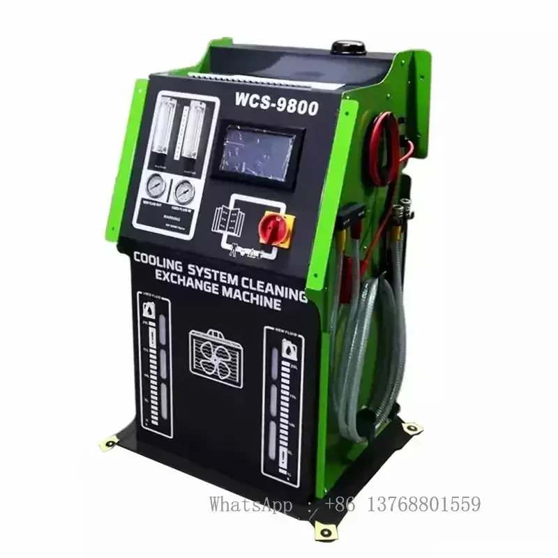 WCS-9800 Radiator Cooling System Flush Machine Car Cleaning Liquid Changer