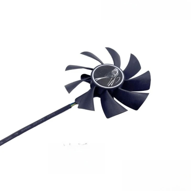 .. for Seven Rainbows GT740 630 950 650GTX1050TI Thunderstorm Shark, Fire God of War, Graphics Card Temperature Controlled Fan.. view 2