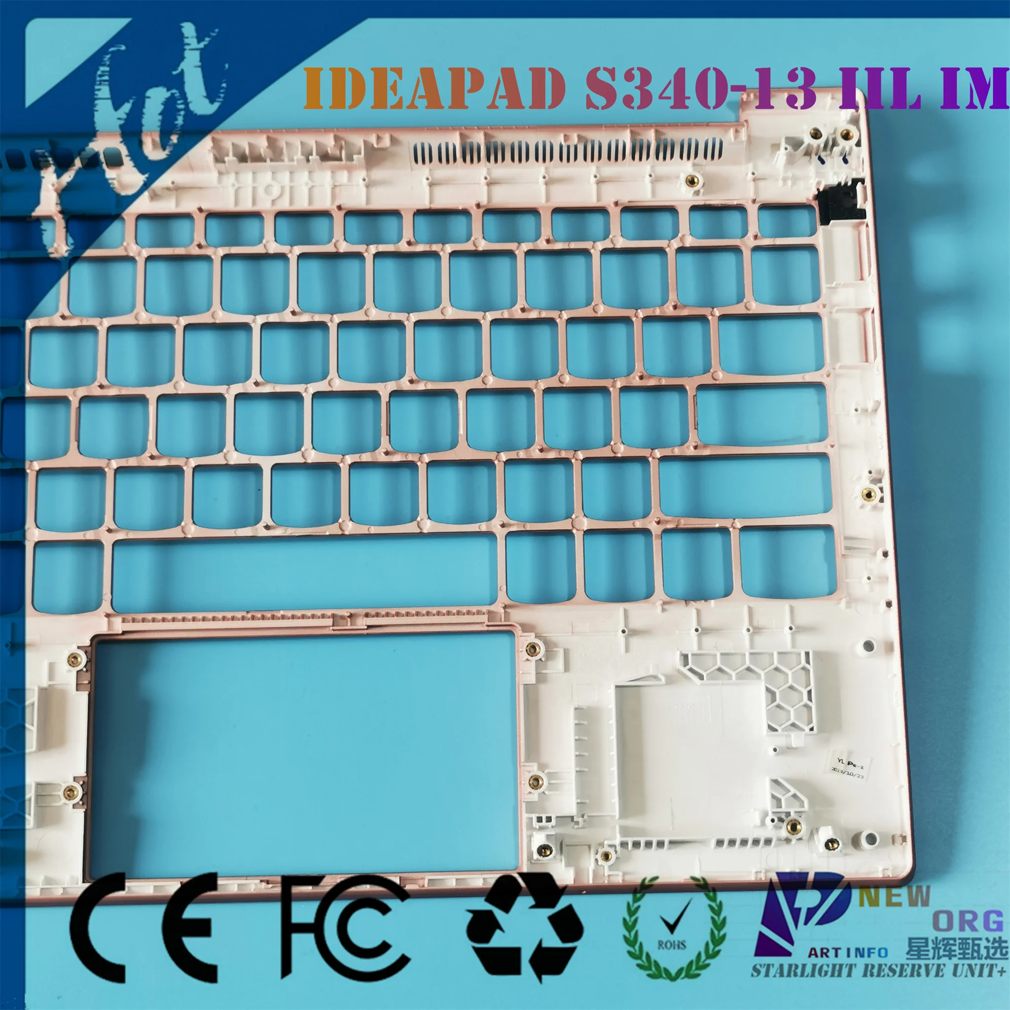 NEW ORG laptop Case for IdeaPad ideapad S340-13 S340-13IWL S340-13IML XIAOXIN13 2019 Laptop palmrest Golden ROSE 5CB0W59326