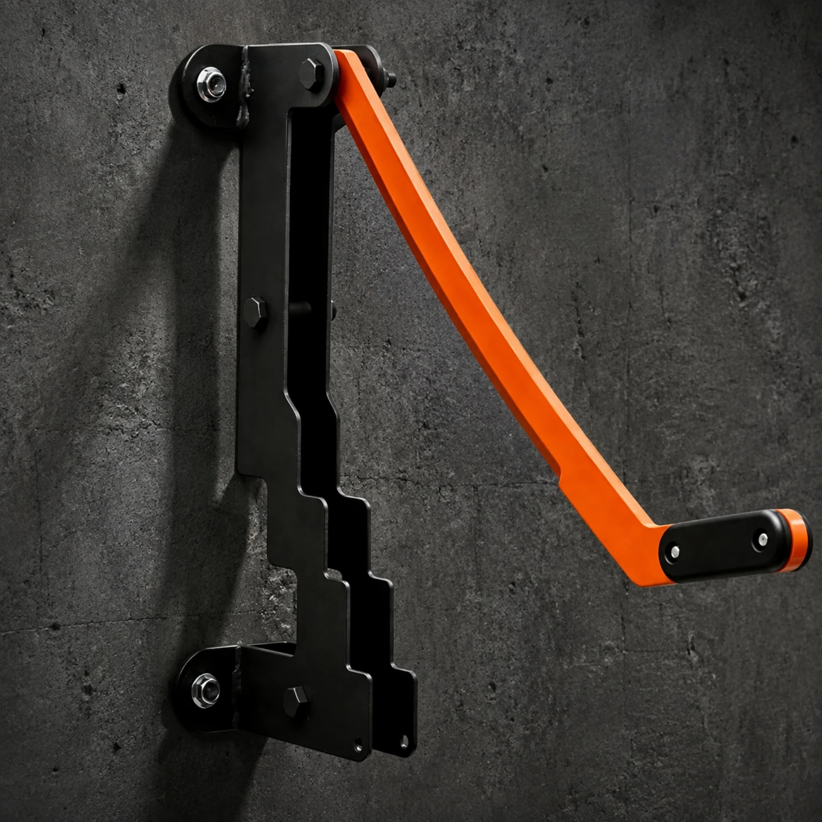 Wall-Mounted Firewood Splitter Space-Saving Firewood Splitter with Safety Loop Portable Cordless for Campsites, Cabins