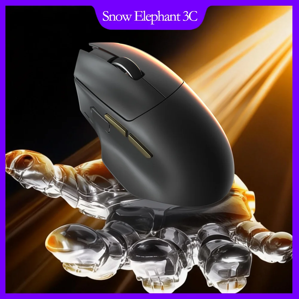 AULA V5 Tri-Mode Wireless Mouse 2.4G Bluetooth Ergonomic Lightweight Gaming Office Mouse For PC Laptop Right Hand Medium Large