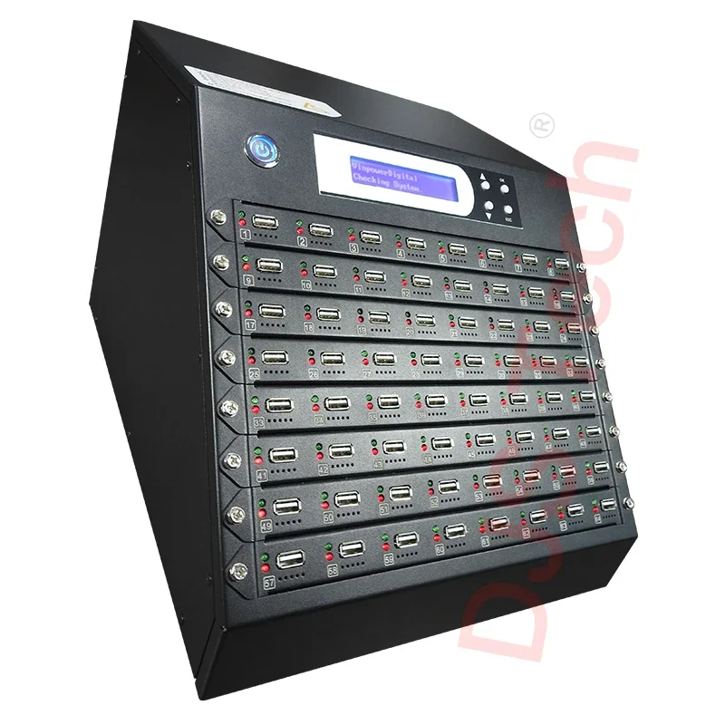 cheaper 1 to 47 USB3.1 Speed Flash Drive Duplicator HDD USB Copy Station