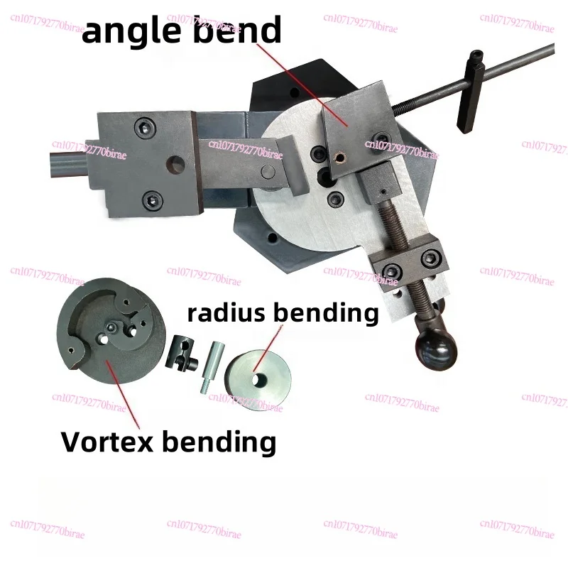 SBG-40 Manual Universal  Carbon Steel Pipe  Small Metal Bar Bending Machine