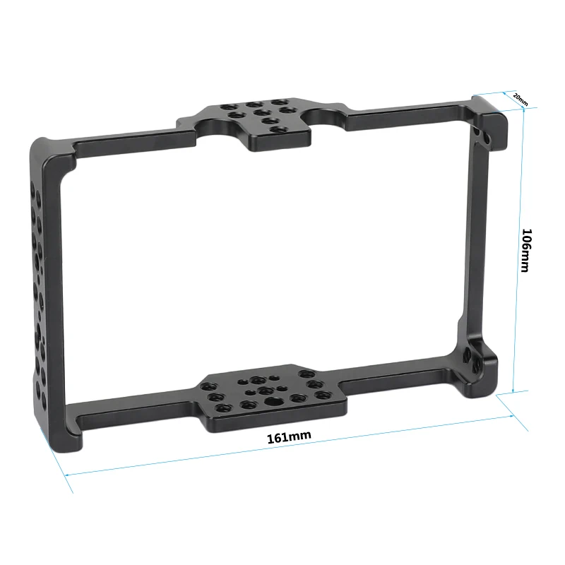 SZRIG Monitor Cage 5.5inch Screen Protect Cage FeelWorld FT6 FR6 Cage Rig Protective Armor Bracket