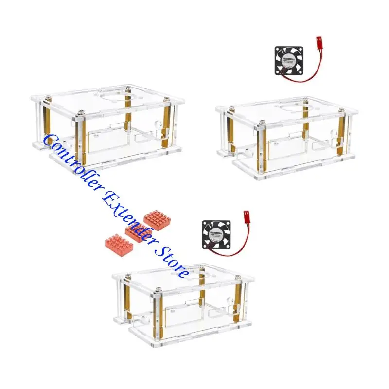 

N84B Clear Acrylic Shell Case For K2B Effortless Monitoring Of Board And Connection