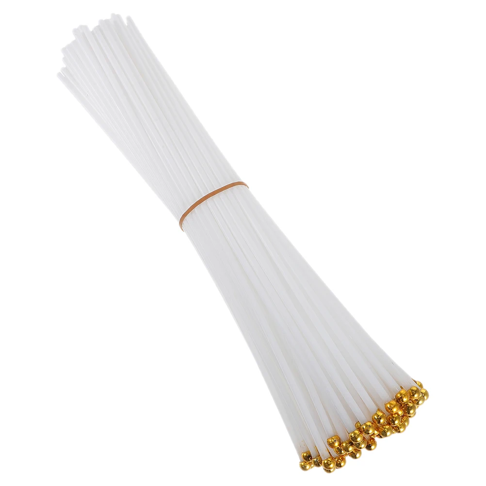 

100 Pcs Flagpole Accessories Delicate Plastic Decorative Festival Hand Waving Flag Sticks Parts Craft Flags Banner