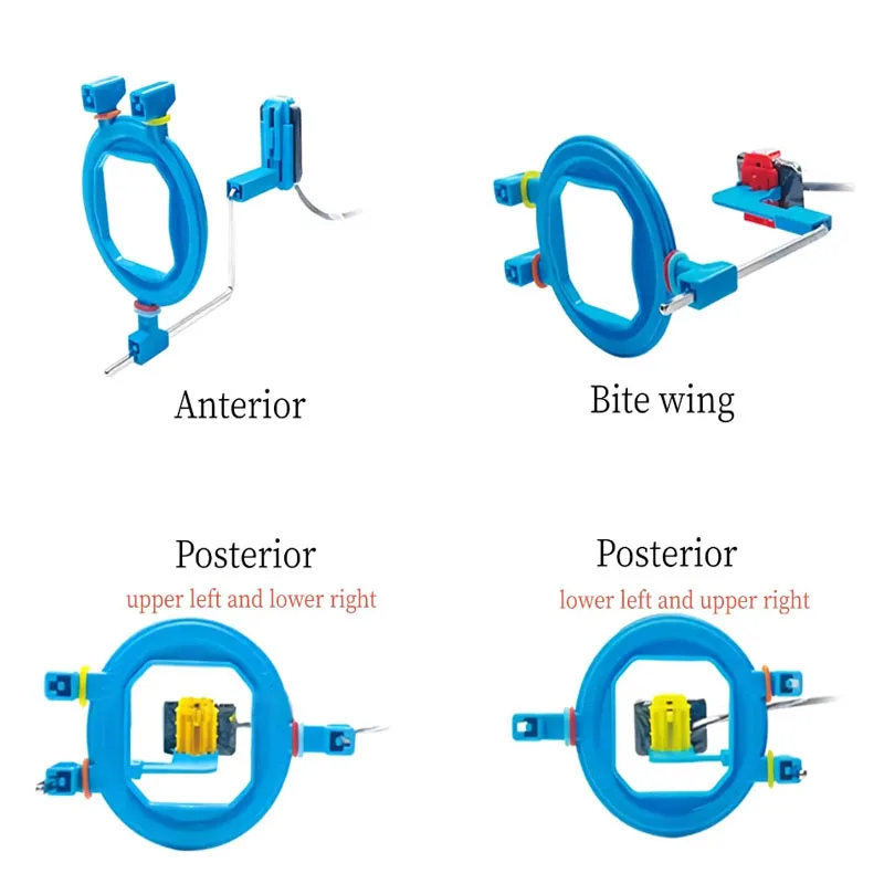 New 10Pcs/Set Dental X-ray Film Fixed Bracket X Ray Sensor Positioner Holder Complete Film Positioning System For Senor Type 2.0