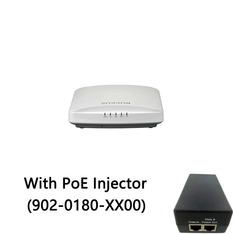 

Ruckus Wireless R550 901-R550-WW00 901-R550-EU00 + 902-0180-XX00 с адаптером PoE 802.11ax WiFi 6 2x2