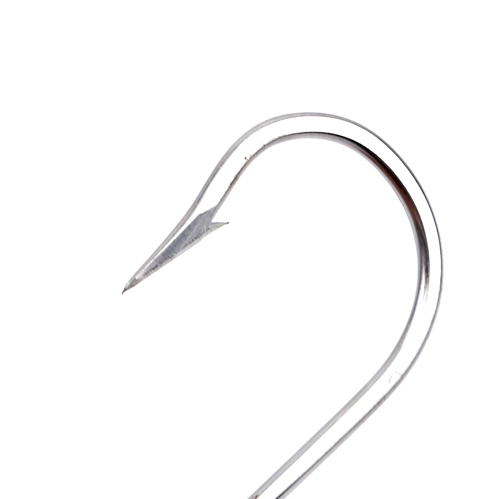 مصنع 4/0-12/0 خطافات صيد الأسماك البحرية من الفولاذ المقاوم للصدأ خطاف التونة لعبة كبيرة خطافات صيد الأسماك #6