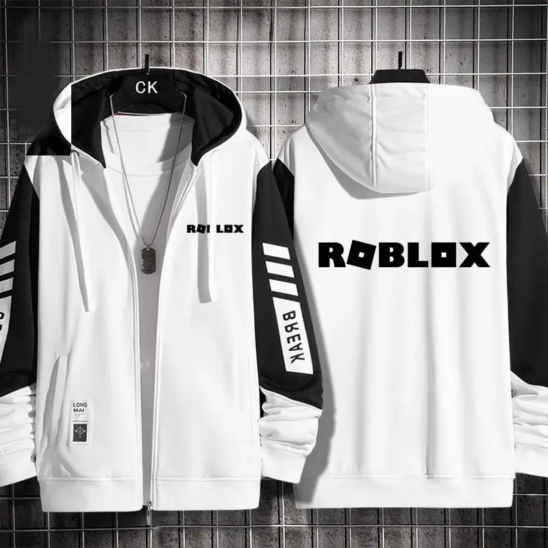 لعبة الرسوم المتحركة أنيمي الإبداعية الطرفية Roblox مقنعين سترة هوديي للطلاب والطالبات الضروريات اليومية #5