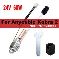 For Anycubic Kobra 2/Kobra 2 Neo/Kobra 2 Pro/Kobra 2 Plus/Kobra 2 Max Hotend Kit Upgrade Ceramic Heater 24V 60W Thermistor Parts